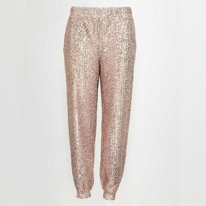 LOFT Sparkle Joggers